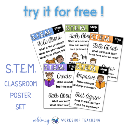 FREE STEM poster set