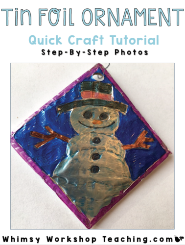 Christmas Activity: Tin Foil DIY Ornaments Kids Activities Blog