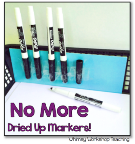 No more dried up markers