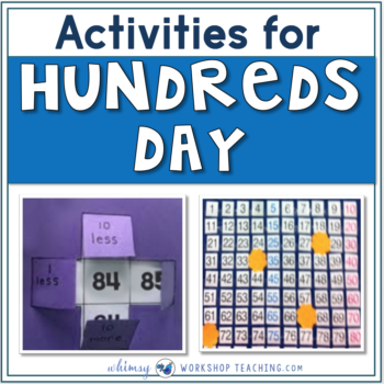 Activities and Ideas for hundred's day