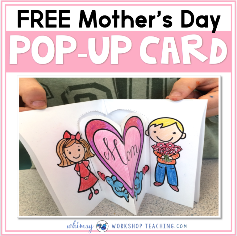 Last Minute Mother's Day Gifts and a Freebie to Help - Differentiated  Kindergarten