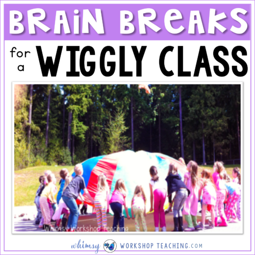 Brain breaks for a wiggly class - strategies and ideas