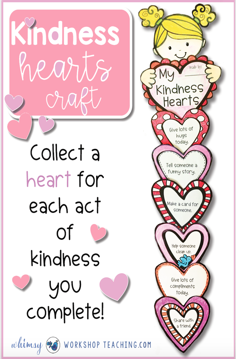 Kindness Craft: Kind Heart, Happy Heart to Tie Emotions to Kindness