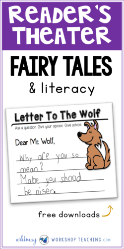 Fairy Tales are the perfect way to explore literacy in the classroom. Reader's Theater with masks, letters to characters, and exploring setting and plot - the possibilities are endless!