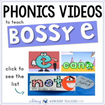 phonics videos for bossy E words