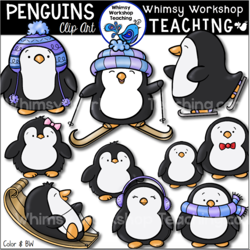 Penguins Clip Art