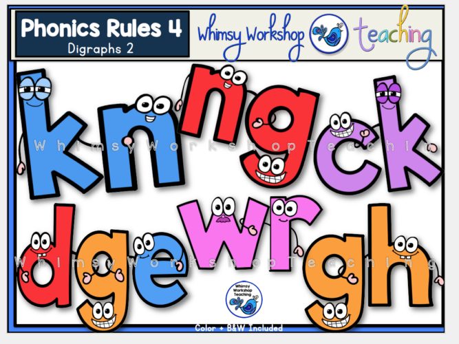 Phonics Rules 4 Digraphs 2