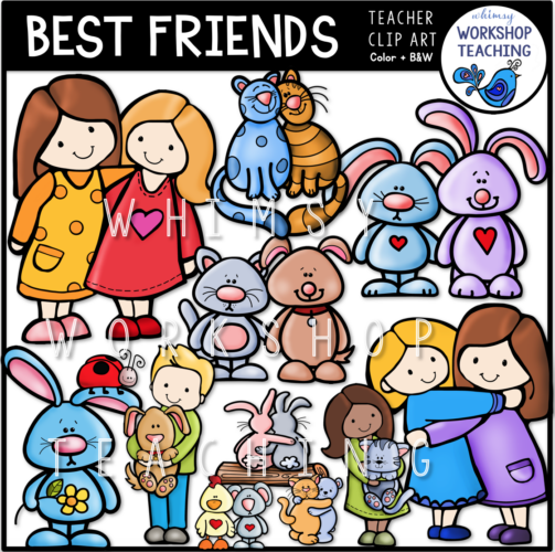 Best Friends Clip Art