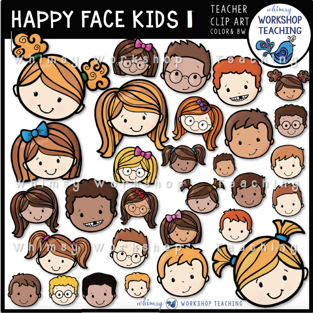 Happy Face Kids 1 WWT - Whimsy Workshop Teaching