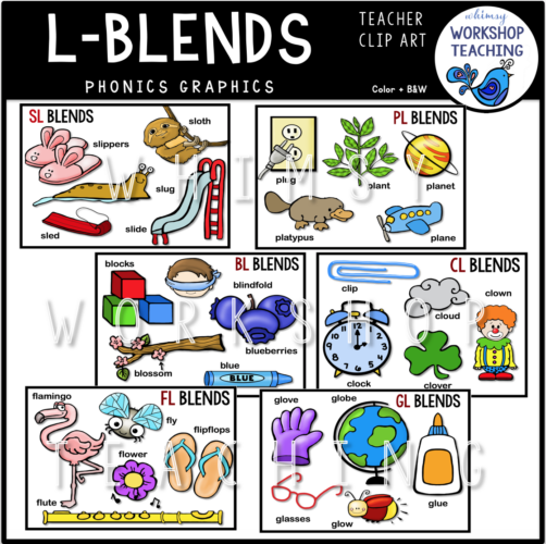 Phonics L Blends WWT