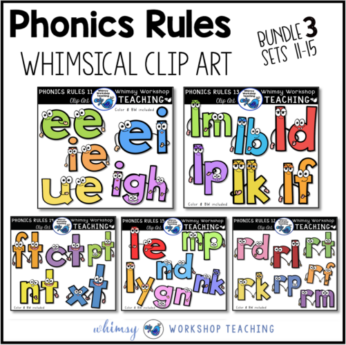 Phonics Rules Bundle 3