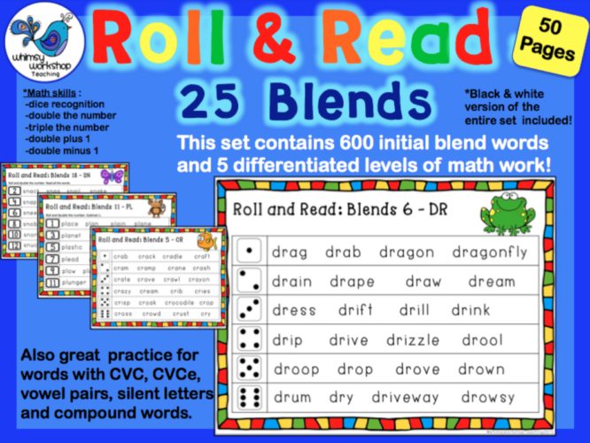 Roll & Read 25 Blends