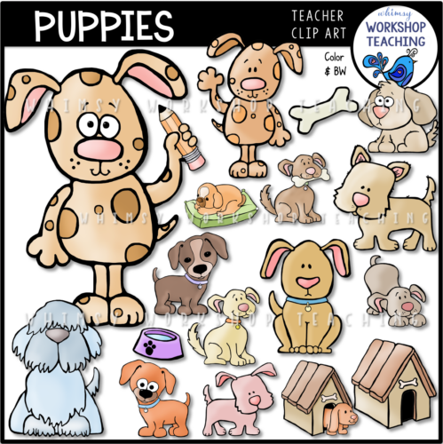 Puppies Clip Art