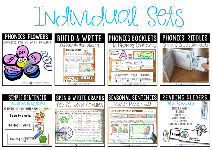 Phonics Bundle 2 Individual sets