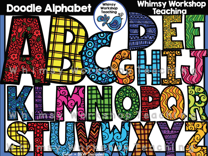Alphabet - Doodle