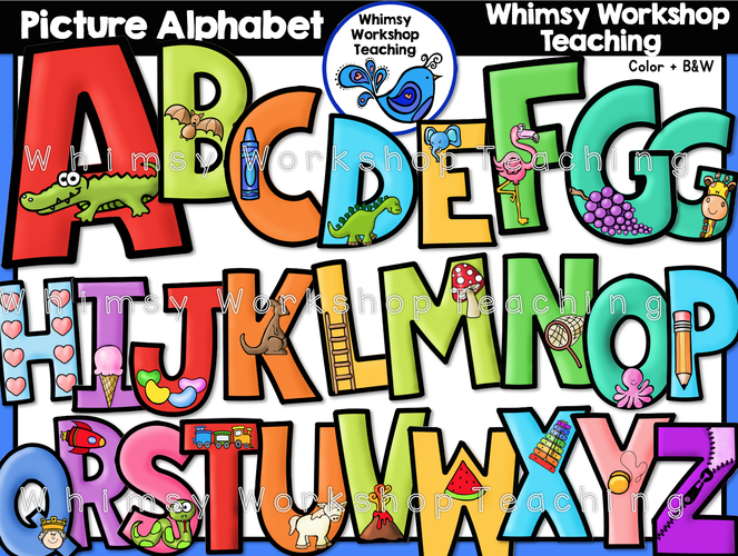 Picture Alphabet - Whimsy Workshop Teaching