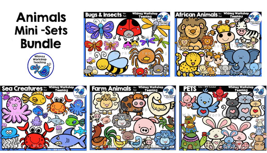 Animals Mini Sets Bundle