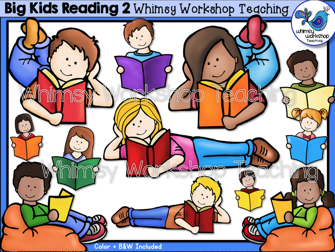 Big Kids Reading 2 - Whimsy Workshop Teaching