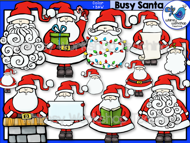 Busy Santa