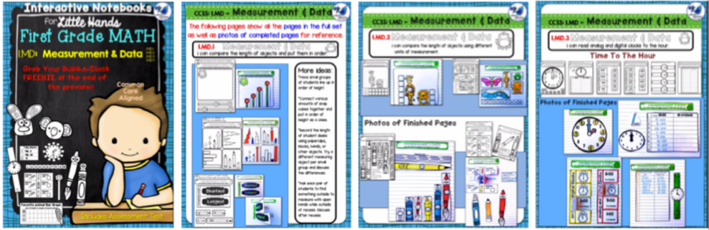 Math First Grade Measurement & Data