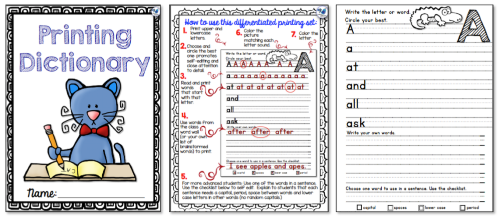 Printing Dictionary