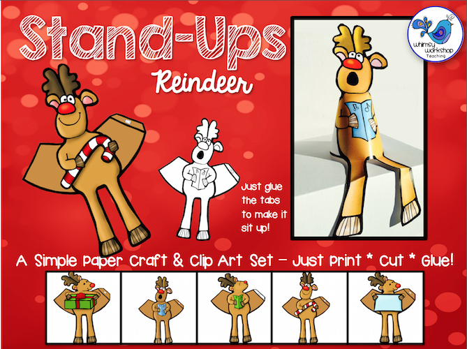 Stand-Ups - Reindeer