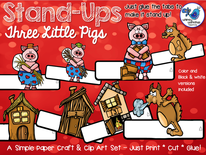 Stand Ups - Three Little Pigs