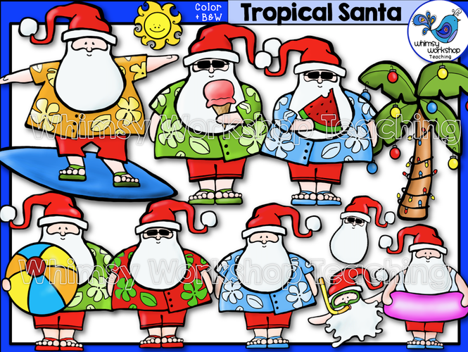 Tropical Santa