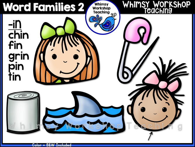 Word Families 2 -in