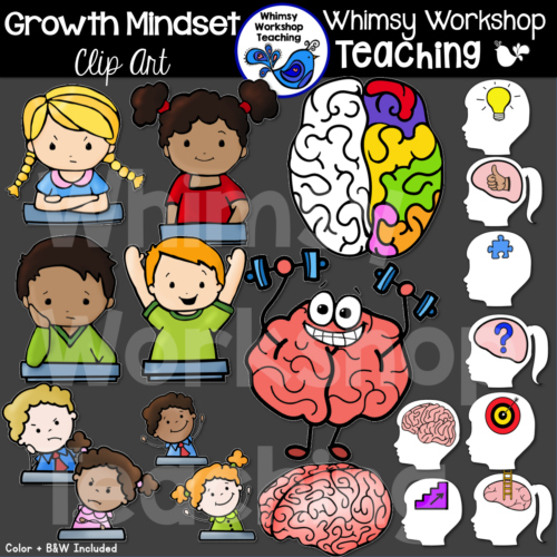 Growth Mindset Clip Art WWT