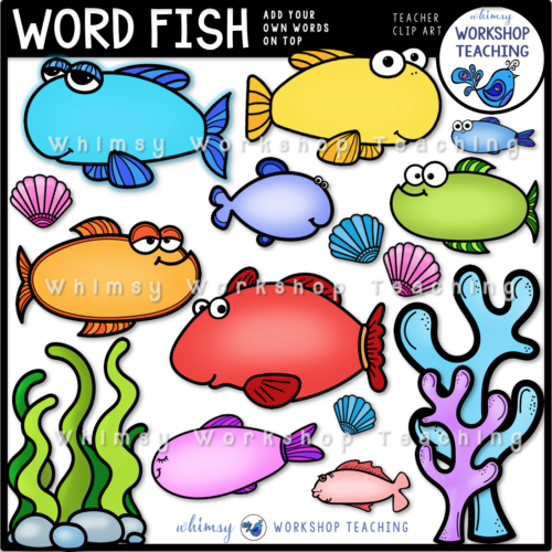 Word Fish Clip Art WWT