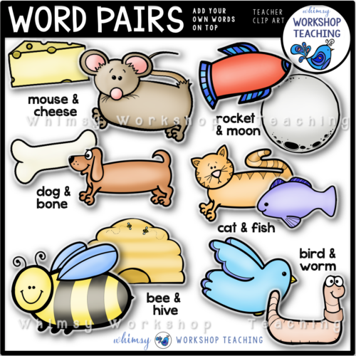 Word Pairs Clip Art WWT