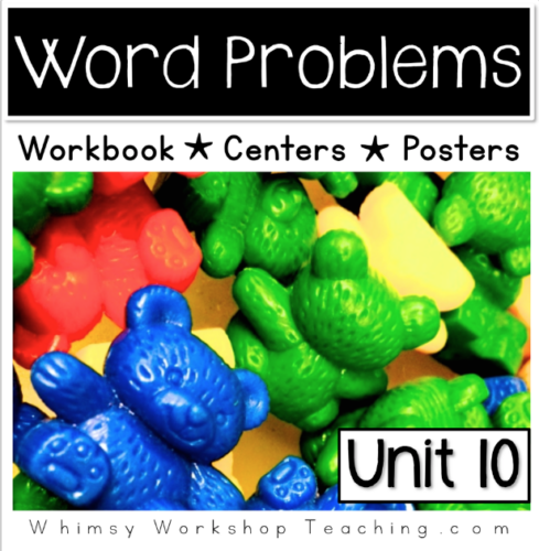 A comprehensive collection of math printables introducing students to word problems to 10. Reference posters and hands on centers