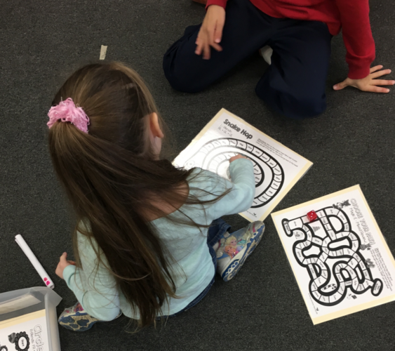 Playing game boards with phonics or math focus is an easy, no prep way for students to get the practice they need to improve reading skills.