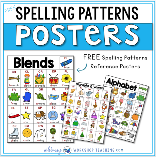 Spelling Patterns reference posters