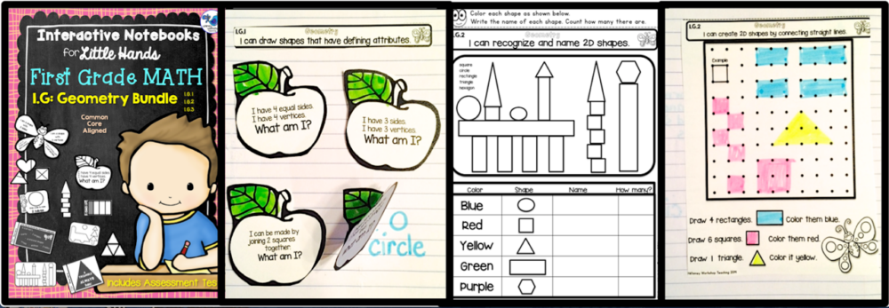 Math Interactive Notebook - Geometry