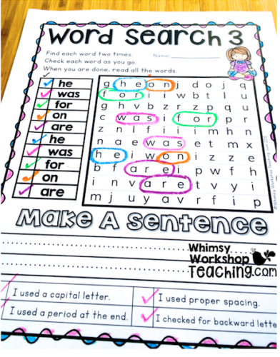 I am always looking for the perfect balance of interactive word work ideas that are engaging, fun, interactive and NO prep. Read about all the ideas I've come up with for both hands on ideas and no-prep printables so that planning is easy for the whole year. (Free sample pack instant download)