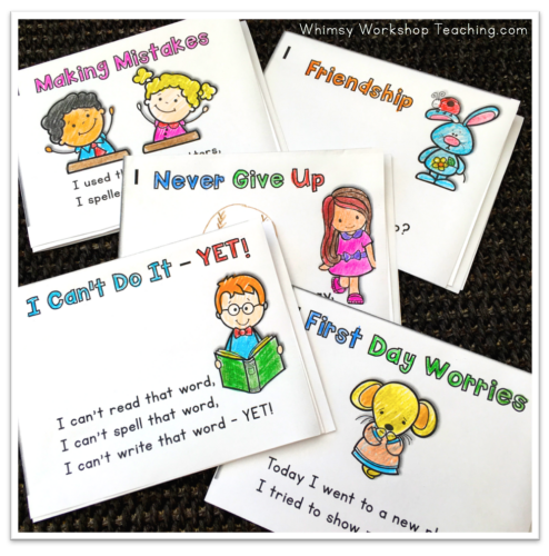 Poem of the week mini-books are a great way to keep practicing literacy through the whole year!
