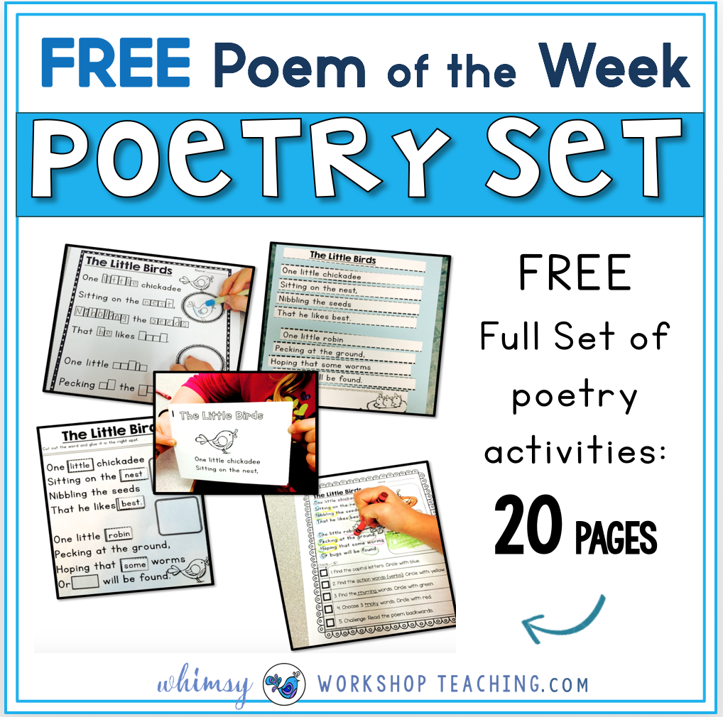 Poetry: Interactive Activities - Whimsy Workshop Teaching