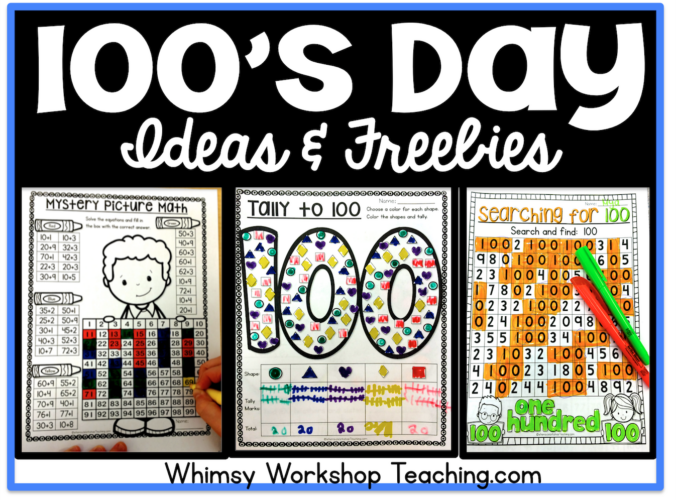 100 Day Ideas - Whimsy Workshop Teaching