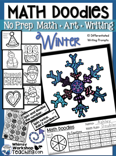 Math Doodles - Winter