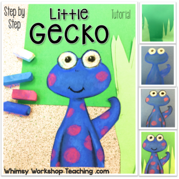 Art Tutorial Little Gecko Step By Step