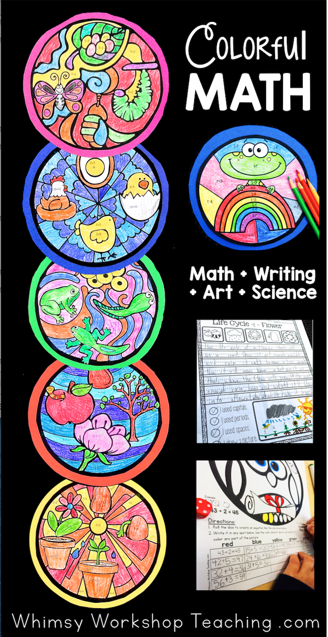 Integrating Math Writing Art and Science - Whimsy Workshop Teaching