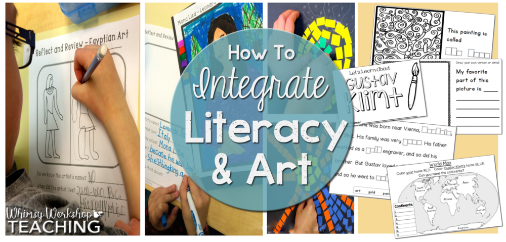 Rather than missing out on enriching and engaging art lessons due to lack of time, use those art lessons as a vehicle for great writing! Students love to write about their own art experiences, and the lives of other artists. Click to see how we integrate art and literacy for happy students and amazing writing!