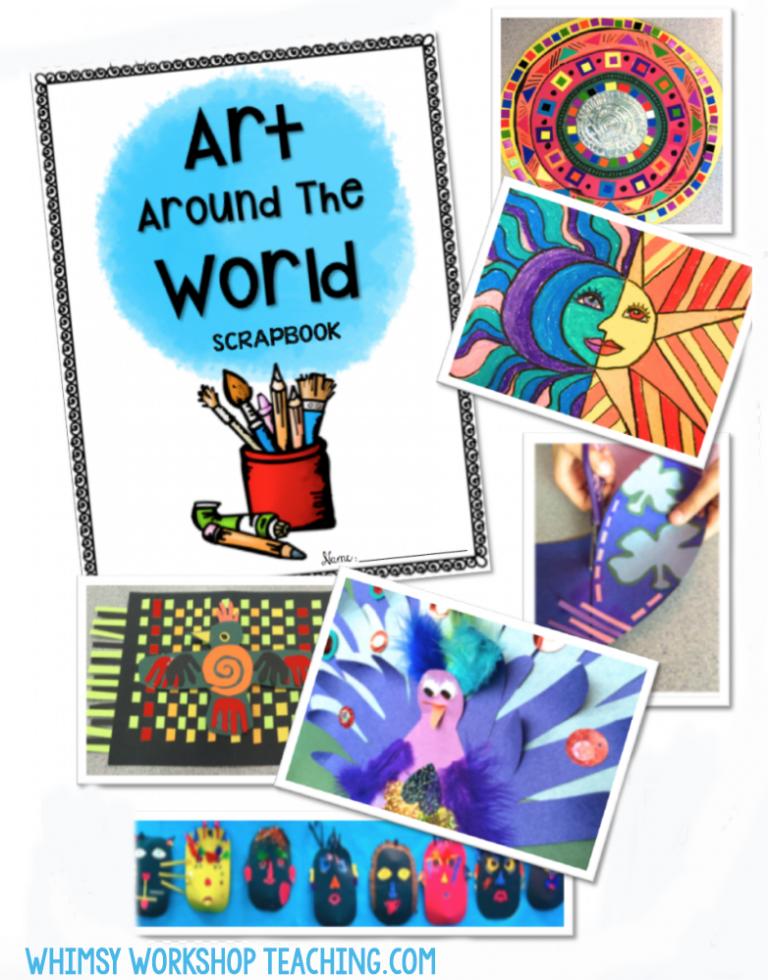 Art Around the World is a great way to promote literacy and art in the