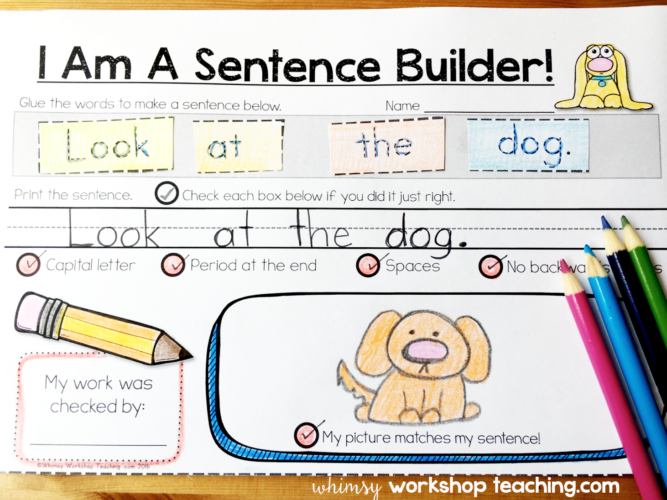 Sentence Building Kits