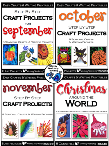 Step By Step crafts make it easy to plan for seasonal art - all the work is done for you!