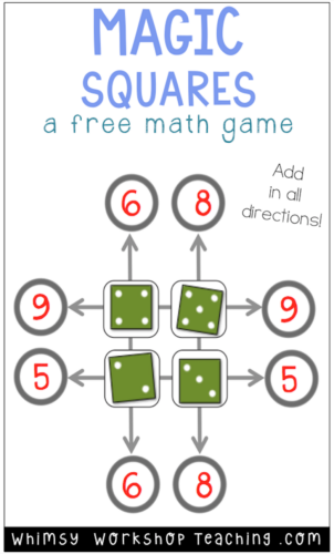 This is a FREE simple math game to practice basic operations and particularly the commutative property. Easy to differentiate with dice, and words for multiplication too!