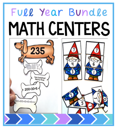 A full year of grade one math centers to print and use for sorting and learning. Matches the 10 units from the set of workbooks yearlong program