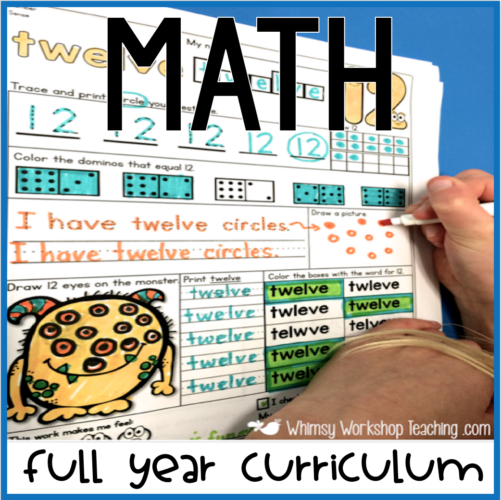 Math Centers and Workbooks